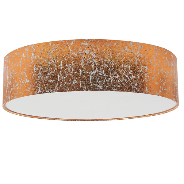 Deckenleuchte mit gemustertem Lampenschirm