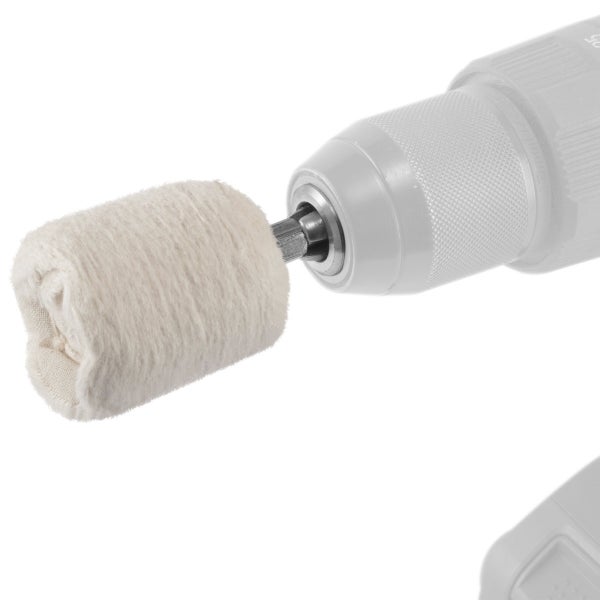 6er Set Universal-Polierköpfe PS-6 ST für Akku- und Elektrobohrer
