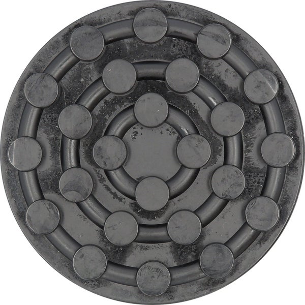 Runde Gummiunterlage mit Noppen