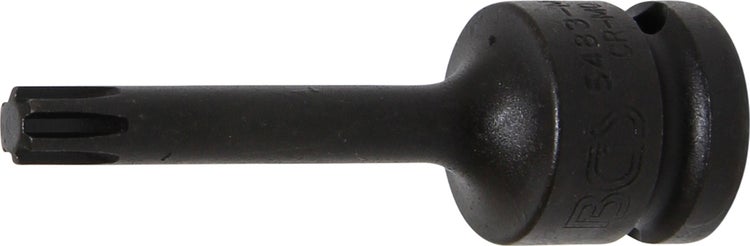BGS Kraft-Bit-Einsatz Antrieb Innenvierkant 12,5 mm (1/2) Keil-Profil (für RIBE) M8 - 5483-M8