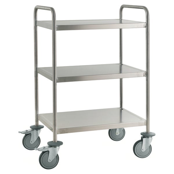 Servierwagen mit drei Ablageflächen