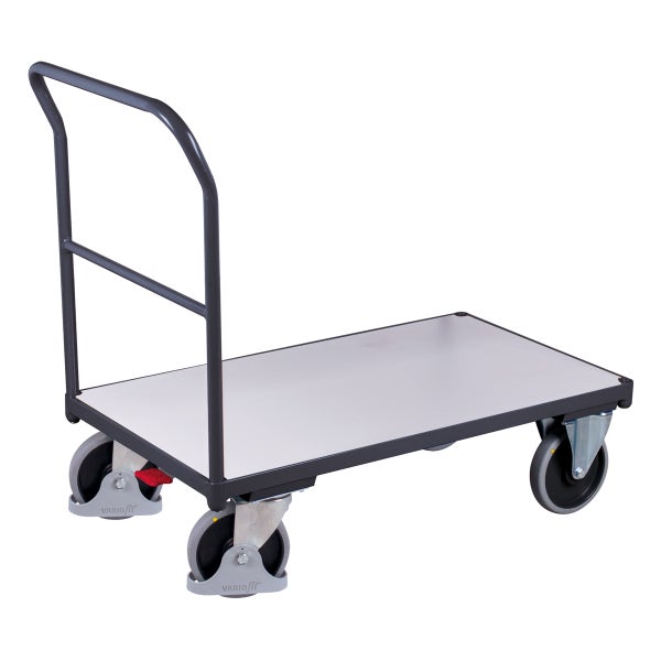 Plattformwagen mit Griff für den Transport von Lasten