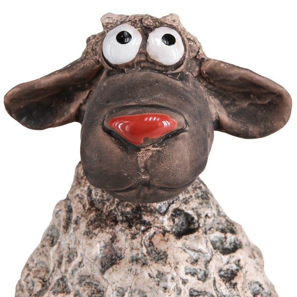 Dekorative Schaf-Figur für den Garten