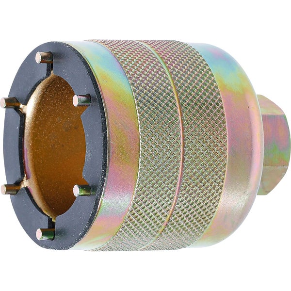 Gewindebohrer und Gewindeschneider Set in blauem Koffer