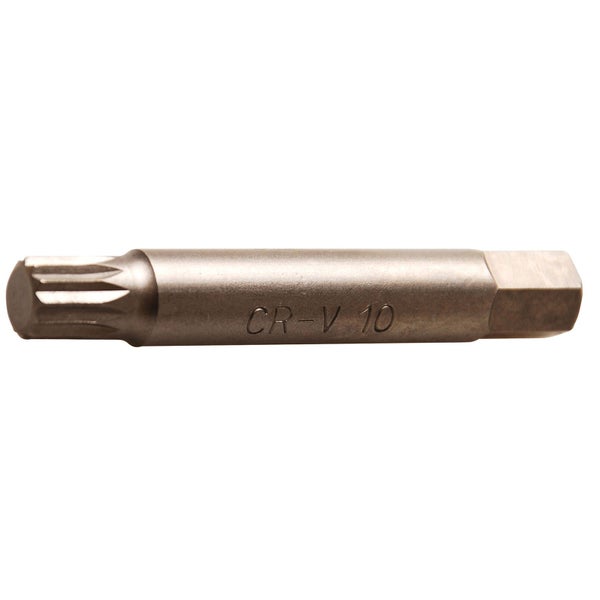 BGS Bit lang Antrieb Außensechskant 10 mm (3/8) Innenvielzahn (für XZN) M10 - 4246-M10