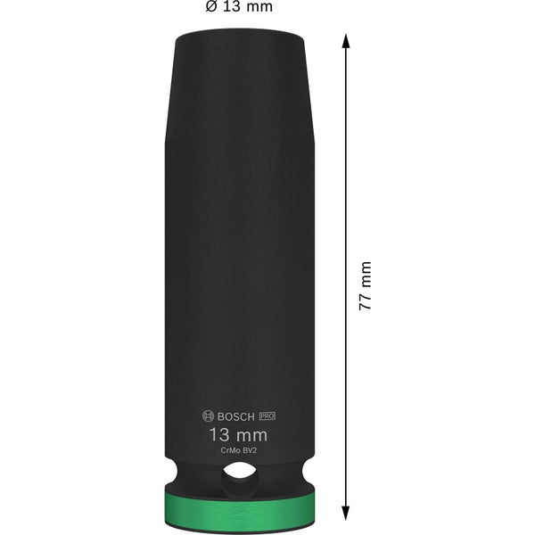 Bosch PRO Impact Socket 1/2 13 mm tief - 2608003047