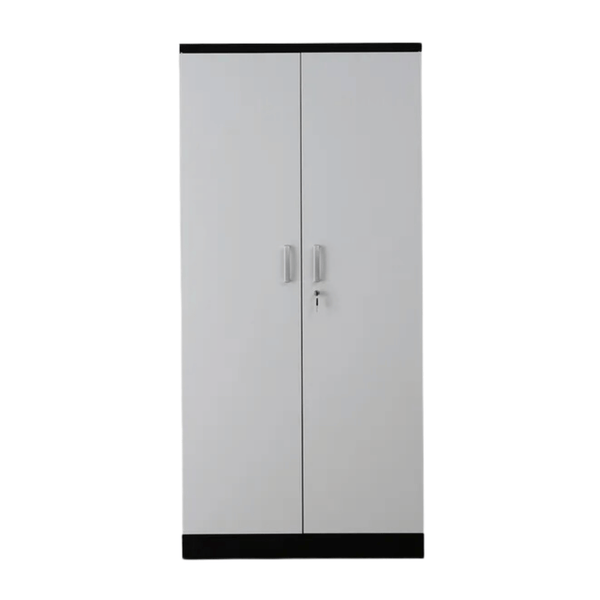 PROREGAL Aktenschrank Beetle 4 Fachböden HxBxT 195 x 92 x 42 cm Schwarz & Weiß