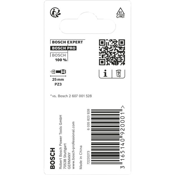 Bosch PRO Pozidriv Impact Bit PZ3 25 mm 2-tlg. - 2608522402
