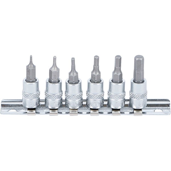 Sechskant-Bit-Satz auf Halterung