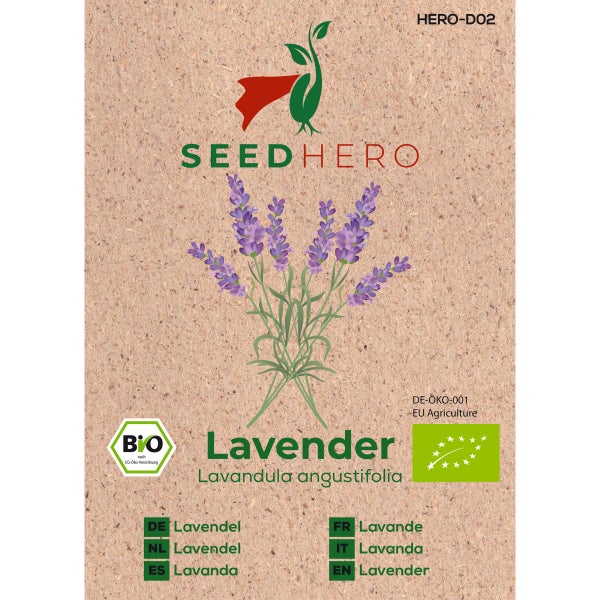 BIO Lavendel Echter Samen von Seedhero