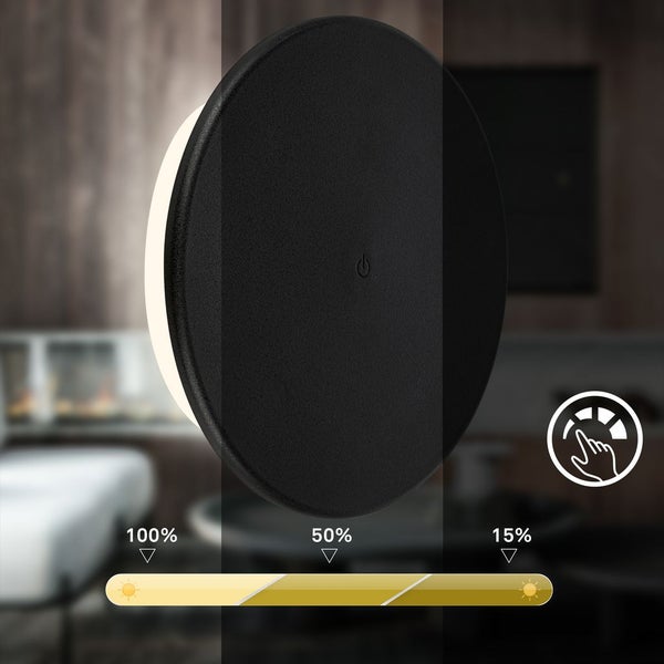 LED Wandleuchte Aussen Wandlampe Aussenleuchte Akku Dimmbar Touch IP54