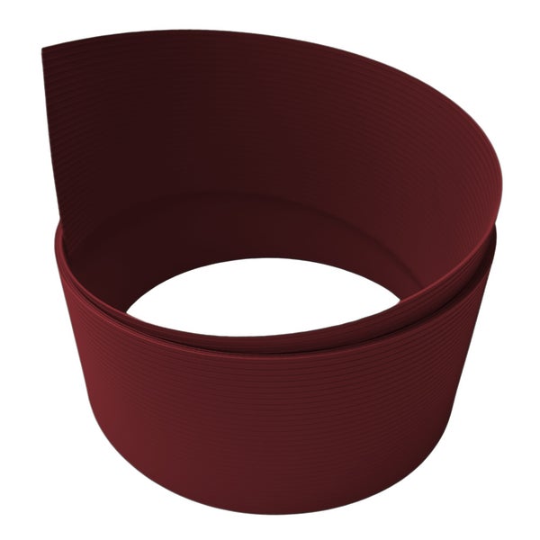 Draufsicht auf eine flexible Kabelspirale