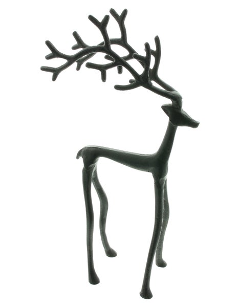 Dekorativer Hirsch aus Metall