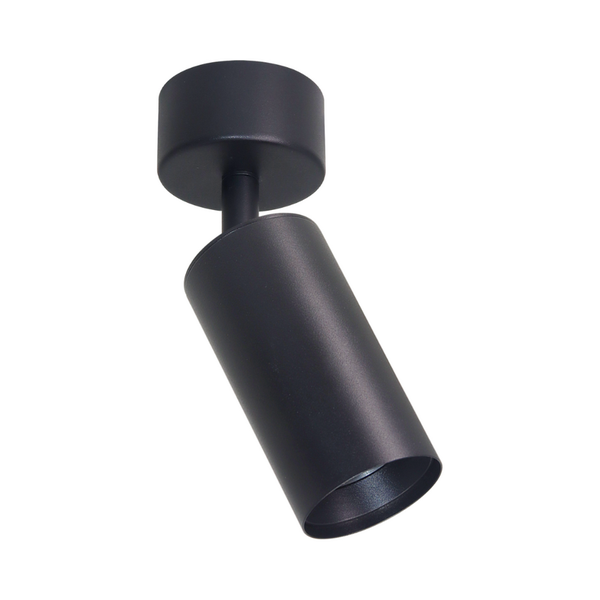 Deckenleuchte mit zylindrischem Lampenschirm