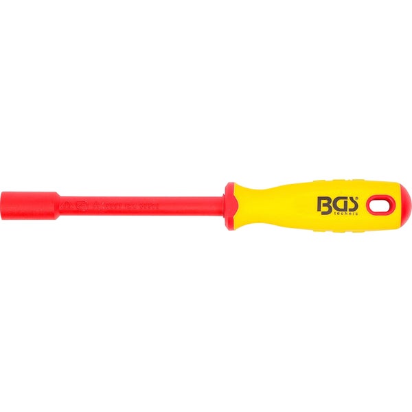 BGS VDE-Steckschlüssel-Schraubendreher Sechskant SW 9 mm Klingenlänge 125 mm - 71089