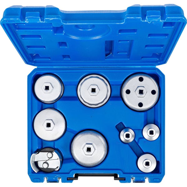 BGS Ölfilterschlüssel-Satz Ø 27 - 88,8 mm 9tlg. - 8667