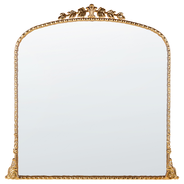 Wandspiegel LIVRY 71 cm 71 cm Metall Gold