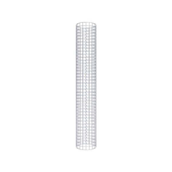 Gabionensäule Durchmesser 32 cm MW 5 x 5 cm rund - Höhe: 200 cm