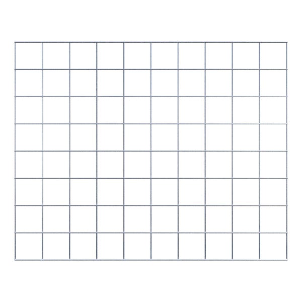 Gitter 10 x 10 cm Maschenweite - Maße: 100 x 80 cm