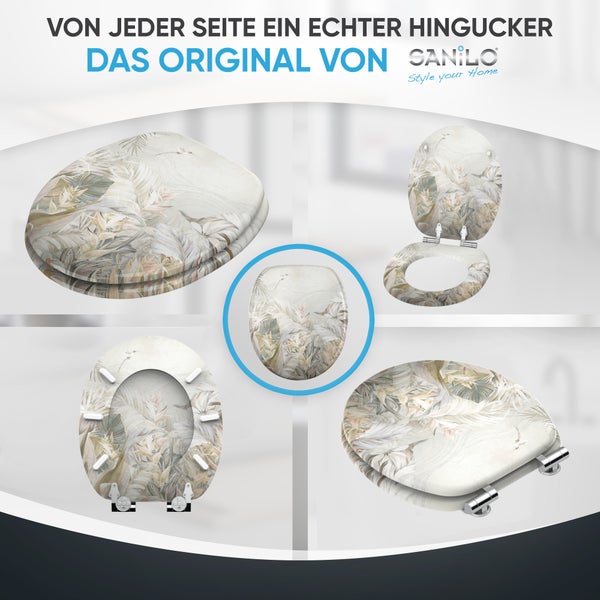 WC-Sitz mit Absenkautomatik Hortus