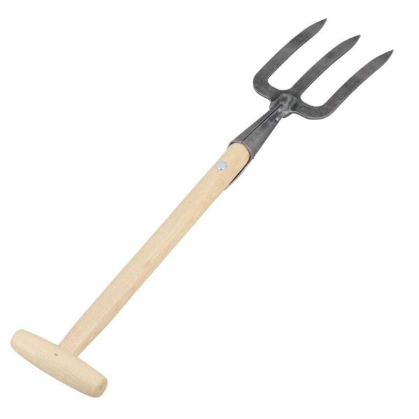 Grabegabel (3 Zinken) mit T-Stiel