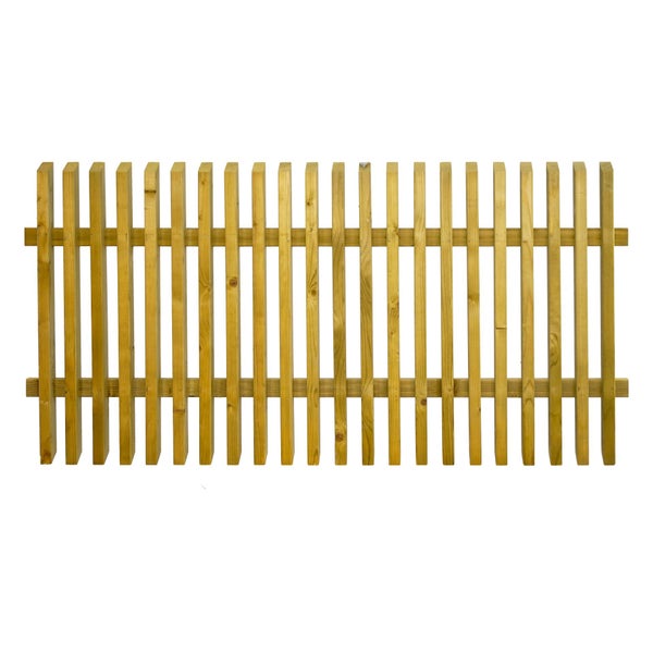 Holzzaun-Element zur Gartengestaltung