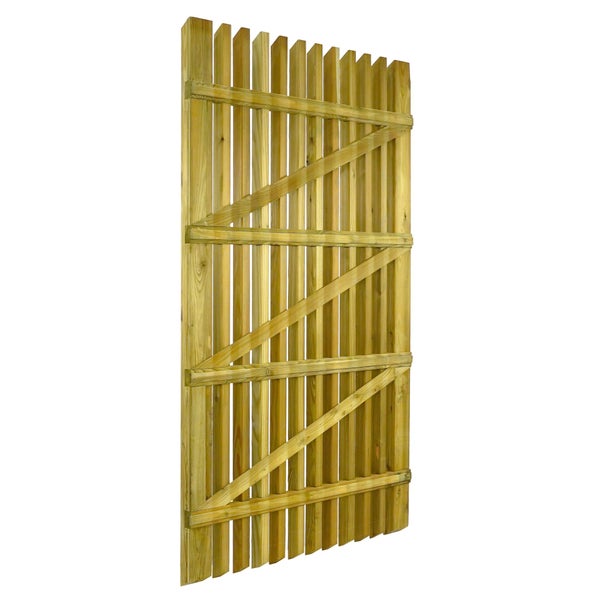 Holzzaun Gartentor mit Latten