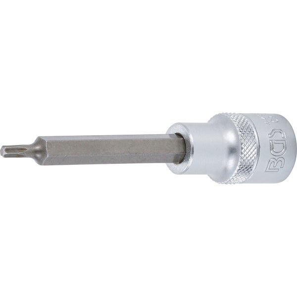 BGS Bit-Einsatz Länge 100 mm Antrieb Innenvierkant 12,5 mm (1/2) T-Profil (für Torx) T20 - 4469