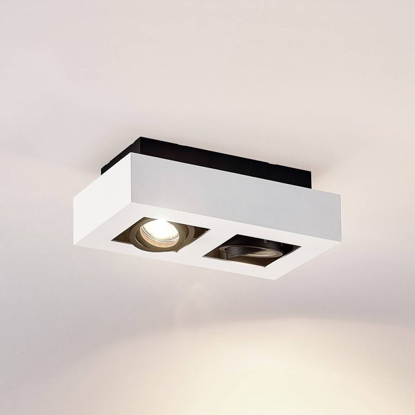 Deckeneinbaustrahler mit zwei Leuchten