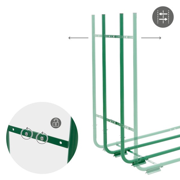 Pendelleuchte mit drei Lampenschirmen aus Metalldraht