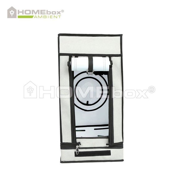 Premium Homebox Ambient Q30 Growbox – 30x30x60 cm, Lichtdichtes Zelt mit hochwertiger Reflektionsbeschichtung & robustem Stecksystem für optimale Indoor Pflanzenzucht