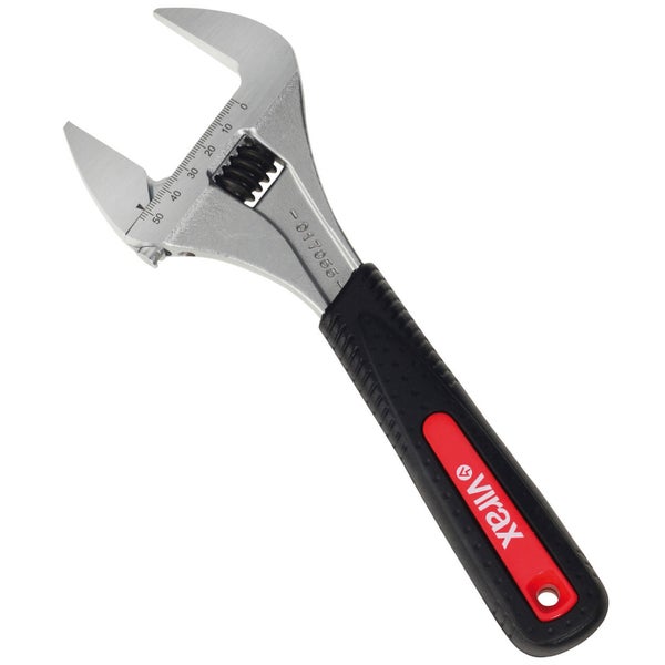 Verstellbarer Maulschlüssel mit Virax Logo