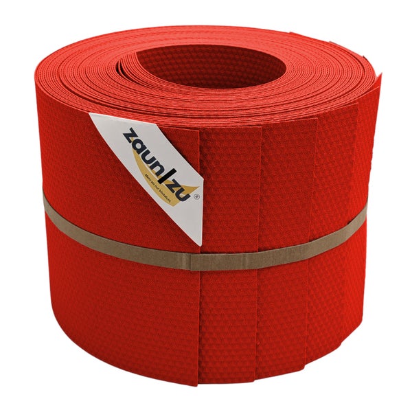 Zaunstreifenrolle zur Montage am Gartenzaun