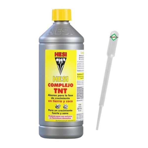 Hesi TNT Complex 500 ml – Wachstumsfördernder Dünger mit Pipette für kräftiges Pflanzenwachstum, ideal für Tomaten, Orchideen & mehr