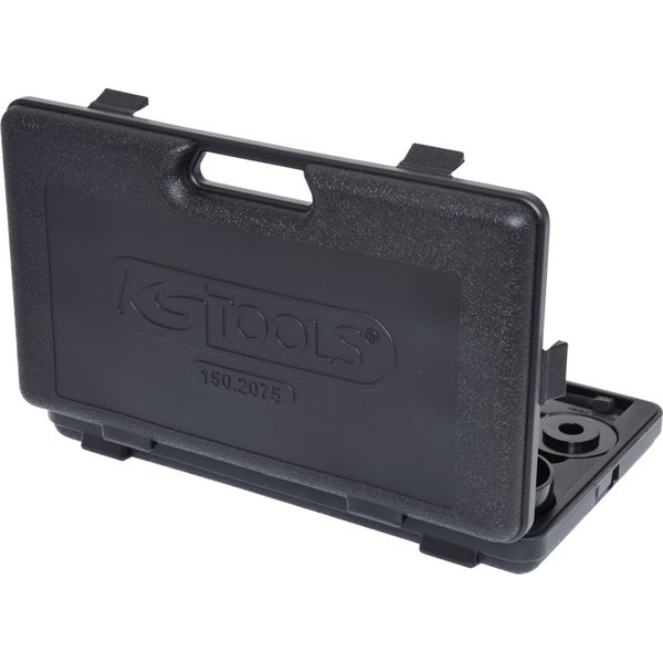 Werkzeugsatz in geöffnetem Aufbewahrungskoffer von KS Tools