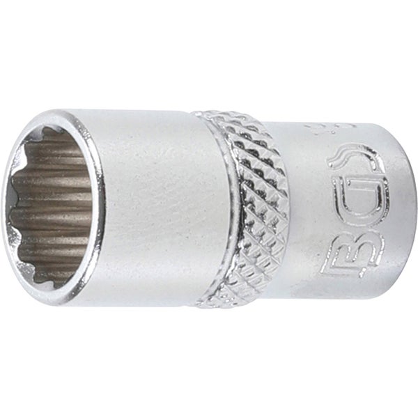 BGS Steckschlüssel-Einsatz Zwölfkant Antrieb Innenvierkant 6,3 mm (1/4) SW 9 mm - 10779