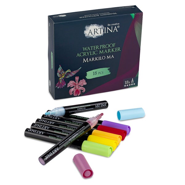 Artina Markilo Ma Acrylmarker 18er Set