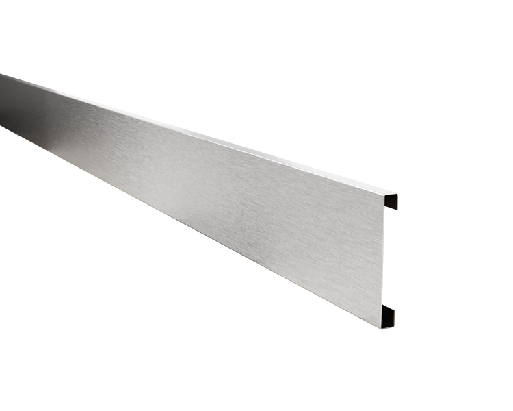 Edelstahl-Abschlussleiste