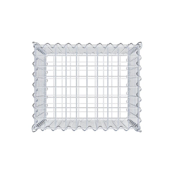 Gabione 50 cm x 40 cm x 40 cm (L x H x T), Maschenweite 5 cm x 5 cm, Spirale