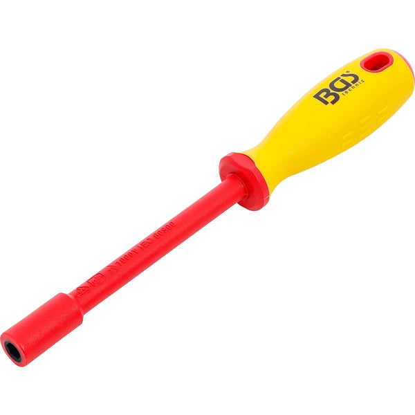 BGS VDE-Steckschlüssel-Schraubendreher Sechskant SW 7 mm Klingenlänge 125 mm - 71087