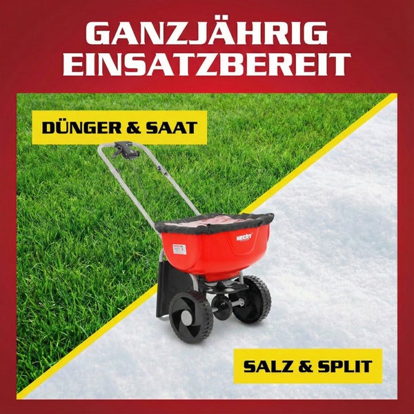 Streuwagen für Dünger, Saatgut, Salz und Splitt