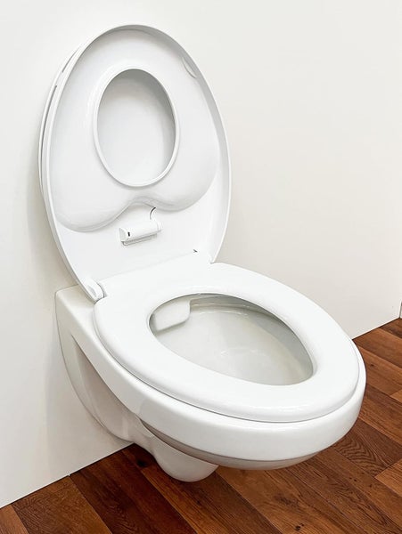 Familien WC Sitz, Kinder WC Sitz Family, zusätzlicher Kindersitzring, mit Absenkautomatik