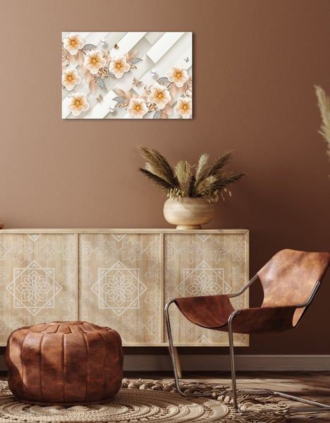 Leinwandbild, Canvasmaterial, Handmade in Deutschland, Wandbild, bedruckt, Blüten_ CCS00410 in 60x40cm
