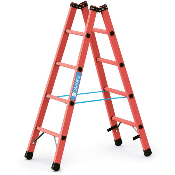 Zarges Stehleiter mit Stufen
