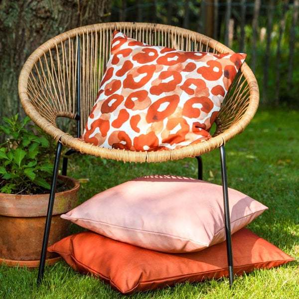 Samone Outdoor Kissen - 45x45 cm Weiß - Mit Reißverschluss