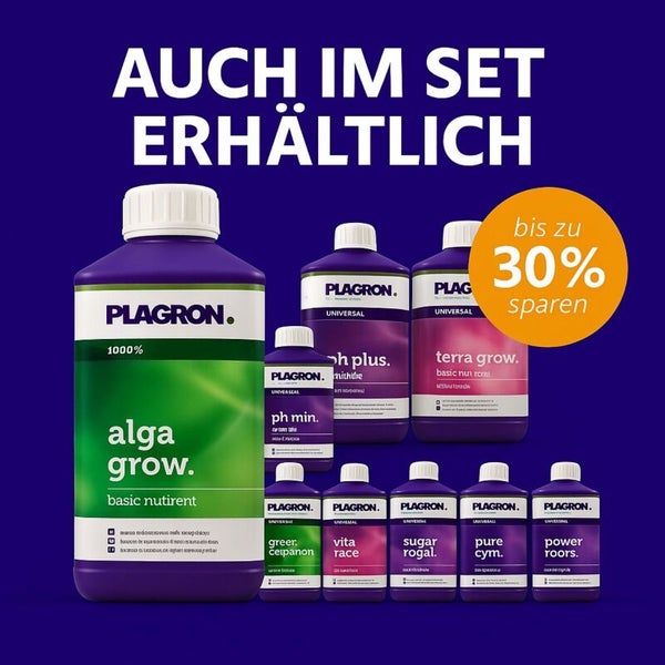 Plagron Düngemittel Set für Pflanzenwachstum