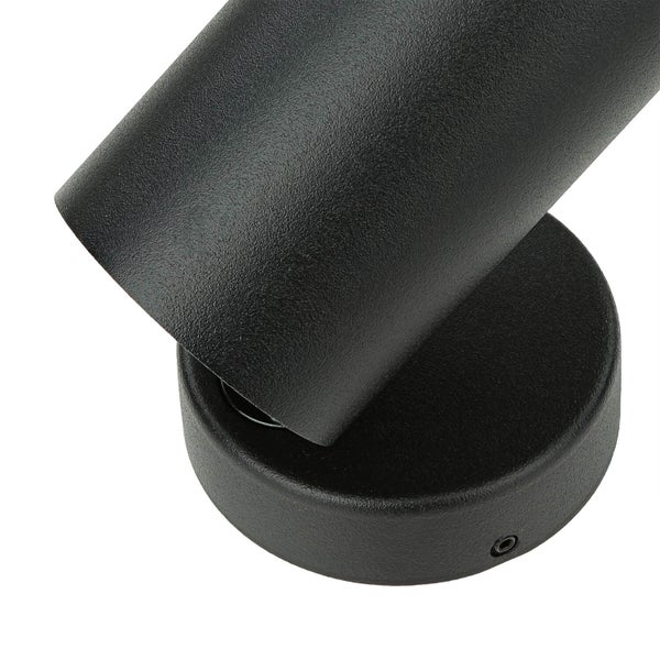 Schwarze Wandleuchte zur Innenraumbeleuchtung