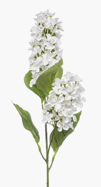 Deko Zweig Hortensie XELMAR, weiß, 75cm - Künstlicher Hortensienzweig