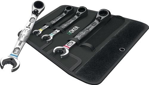Steckschlüsselsatz im schwarzen Werkzeugkoffer