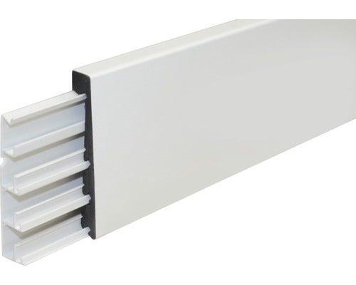 Clik-Fix 17 Montageschiene PVC weiß 19x81,5x2400 mm